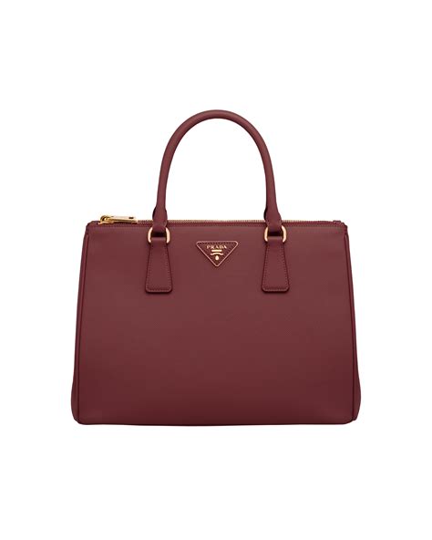 prada cerise galleria bag|More.